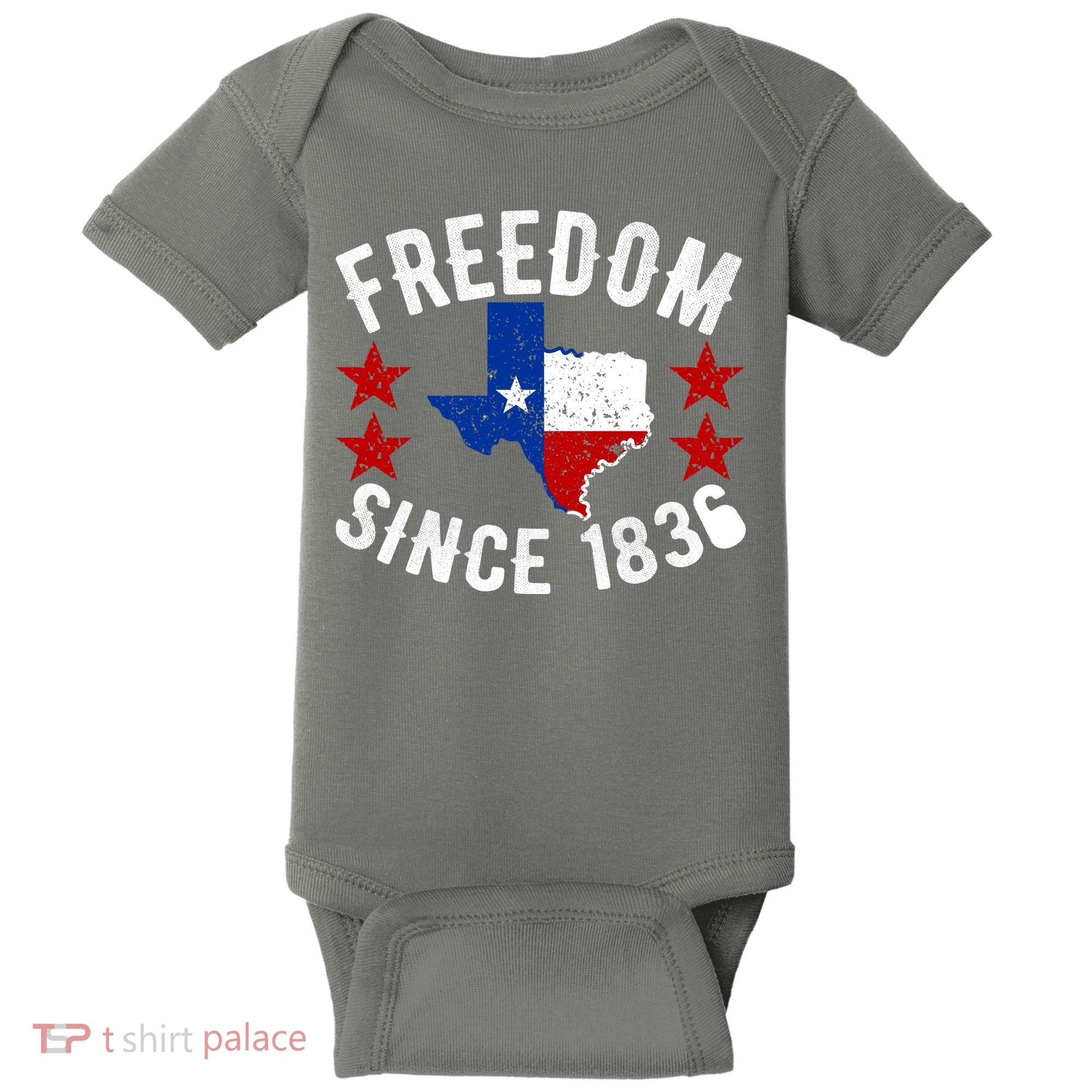 Texas Freedom Since Baby Bodysuit