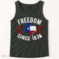Texas Freedom Since Tank Top thumb 2