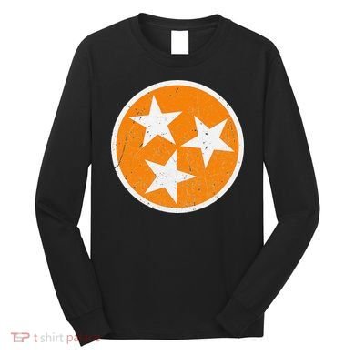 Tennessee Flag State Vintage Style Long Sleeve Shirt