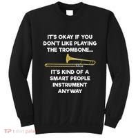 Trombone Funny Smart People Trombone Player Sweatshirt thumb 0
