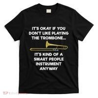 Trombone Funny Smart People Trombone Player T-Shirt thumb 0