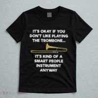 Trombone Funny Smart People Trombone Player T-Shirt thumb 5