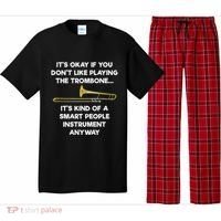Trombone Funny Smart People Trombone Player Pajama Set thumb 0