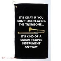 Trombone Funny Smart People Trombone Player Golf Towel thumb 0