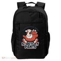Thankful For Stretchy Pants Funny Turkey Backpack thumb 0