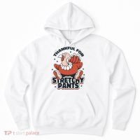 Thankful For Stretchy Pants Funny Turkey Hoodie thumb 0