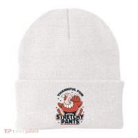 Thankful For Stretchy Pants Funny Turkey Beanie thumb 0