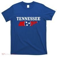 Tennessee Flag State Map Pride Vintage Nashville Tn T-Shirt thumb 0