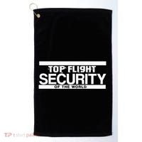 Top Flight Security Funny Friday Golf Towel thumb 0