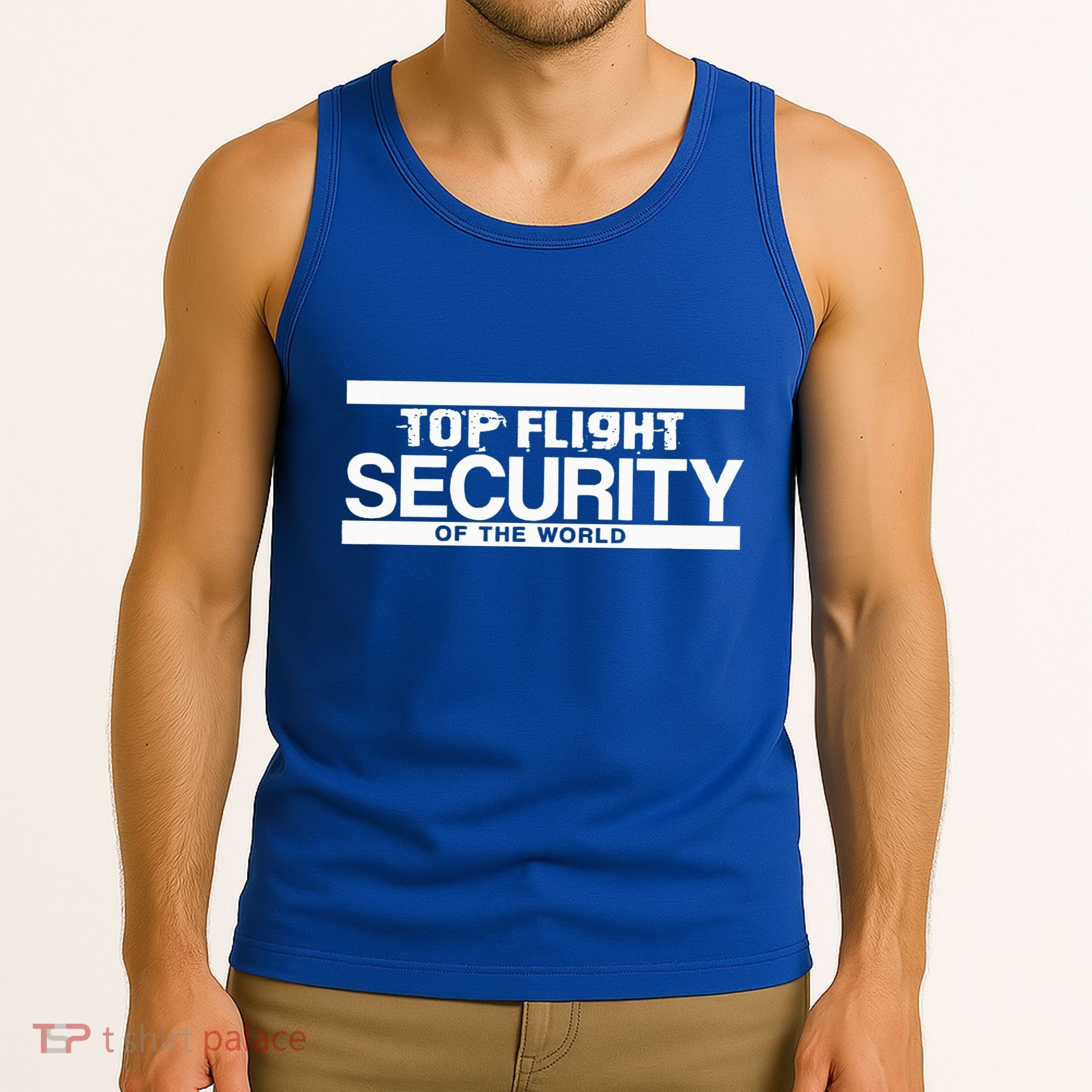 Top Flight Security Funny Friday Tank Top