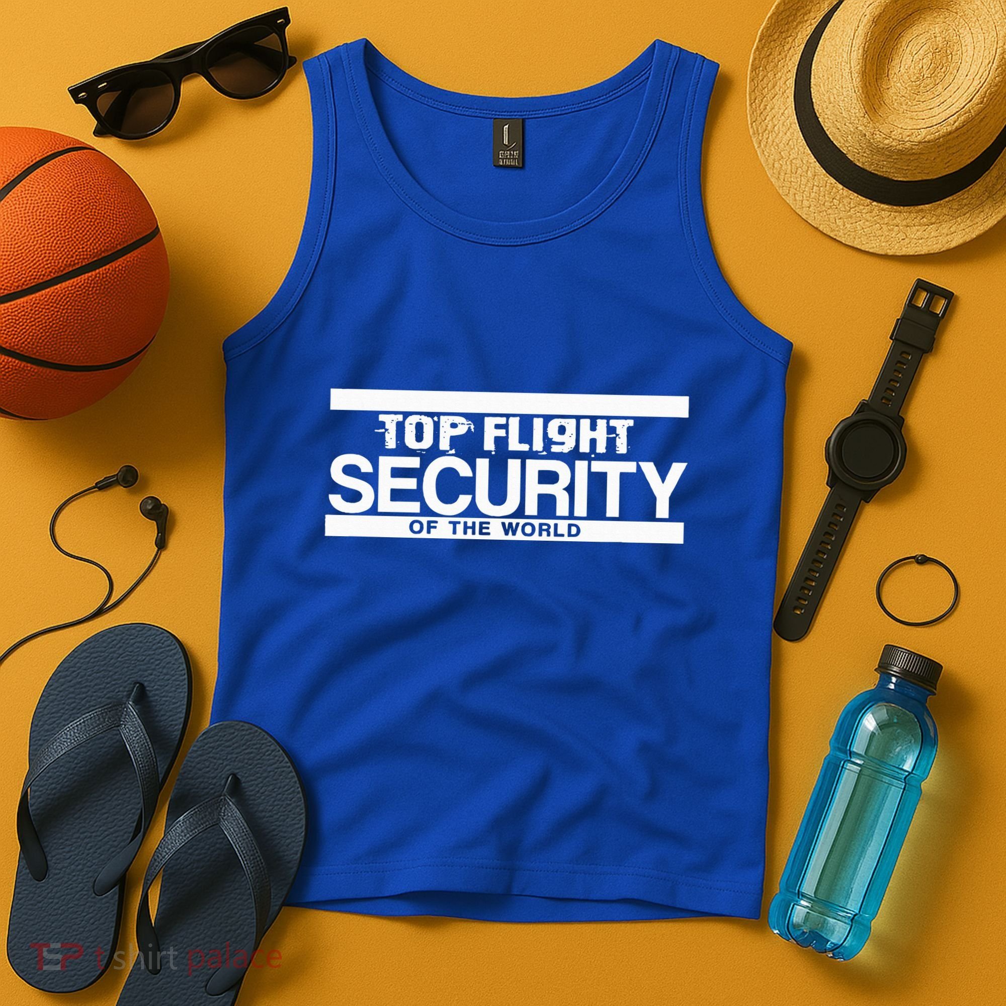 Top Flight Security Funny Friday Tank Top