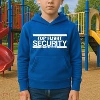Top Flight Security Funny Friday Kids Hoodie thumb 2