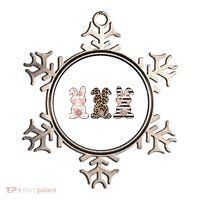 Three Floral Stylish Bunnies Ornament thumb 0