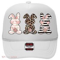 Three Floral Stylish Bunnies Hat thumb 0