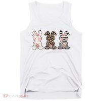 Three Floral Stylish Bunnies Tank Top thumb 0