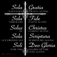 The Five Solas Cute Christian Movement Sweatshirt thumb 3
