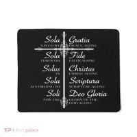 The Five Solas Cute Christian Movement Mousepad thumb 0