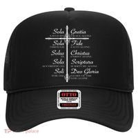 The Five Solas Cute Christian Movement Hat thumb 0