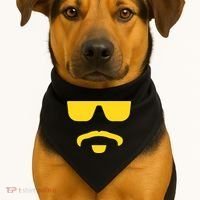 Travinski Funny Sunglasses And Goatee Meme Louisiana USA-Made Doggie Bandana thumb 1