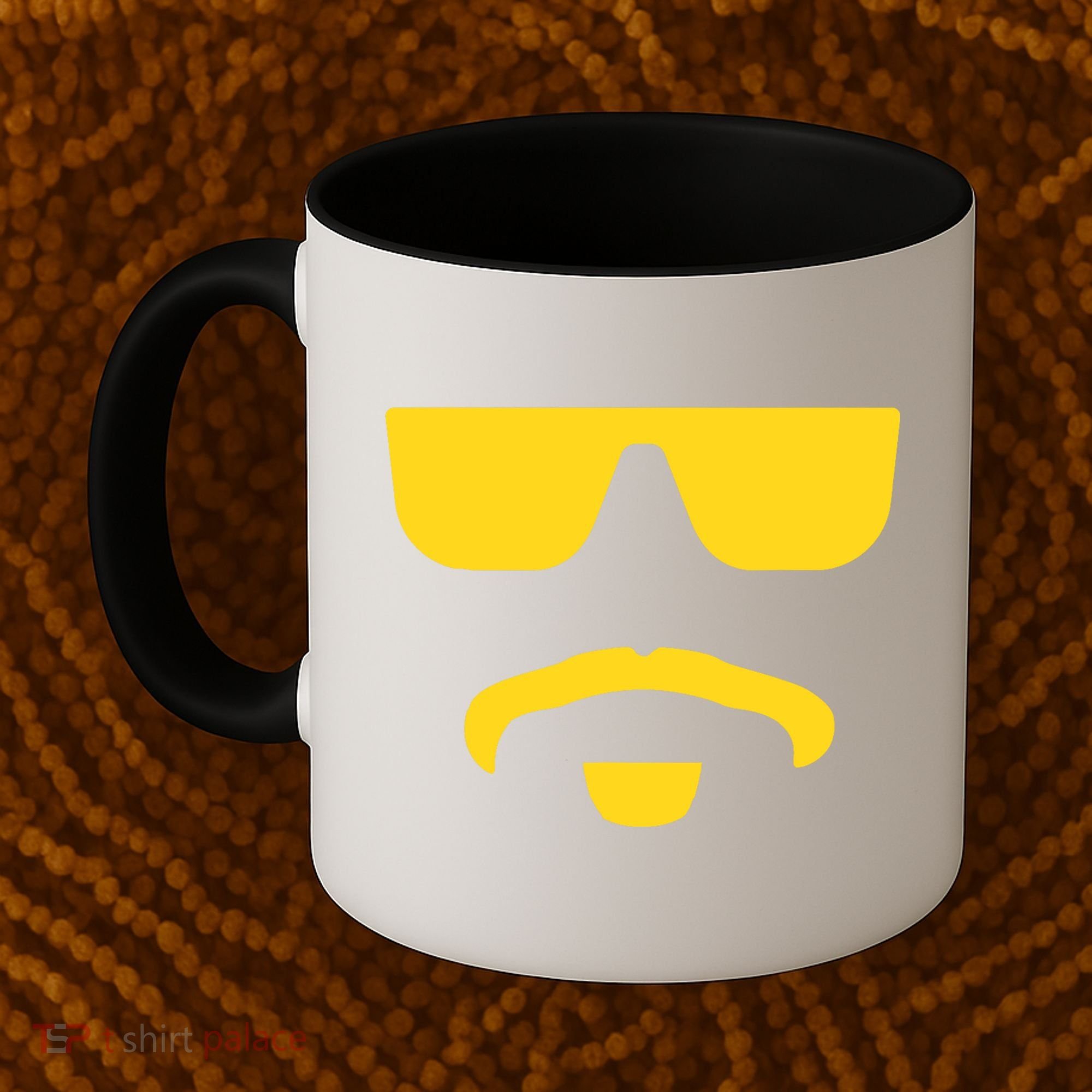 Travinski Funny Sunglasses And Goatee Meme Louisiana Coffee Mug