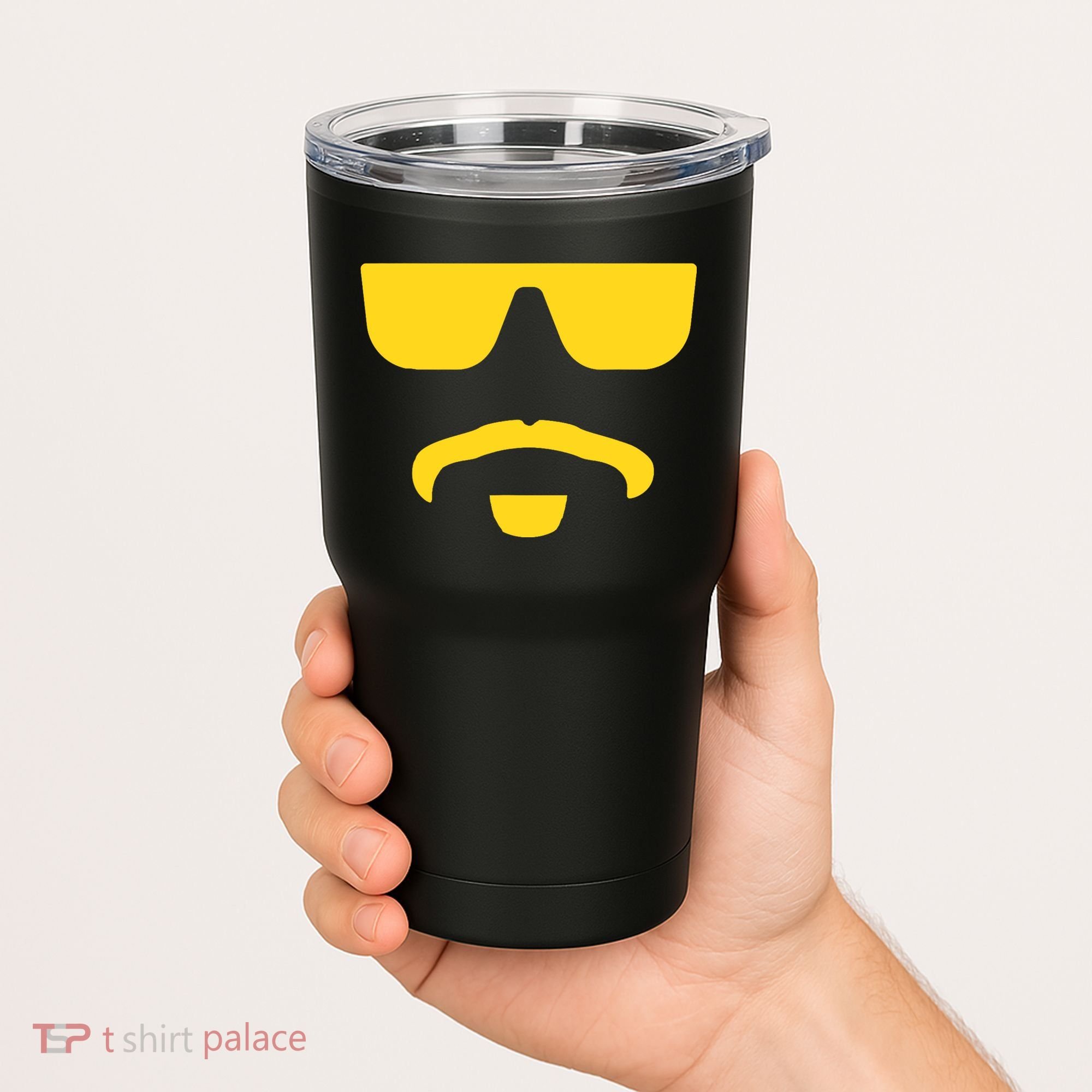 Travinski Funny Sunglasses And Goatee Meme Louisiana Tumbler