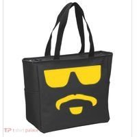 Travinski Funny Sunglasses And Goatee Meme Louisiana Tote Bag thumb 2