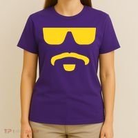 Travinski Funny Sunglasses And Goatee Meme Louisiana T-Shirt thumb 4