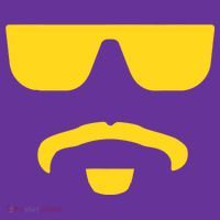 Travinski Funny Sunglasses And Goatee Meme Louisiana Coaster thumb 2