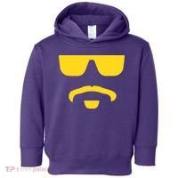 Travinski Funny Sunglasses And Goatee Meme Louisiana Toddler Hoodie thumb 0