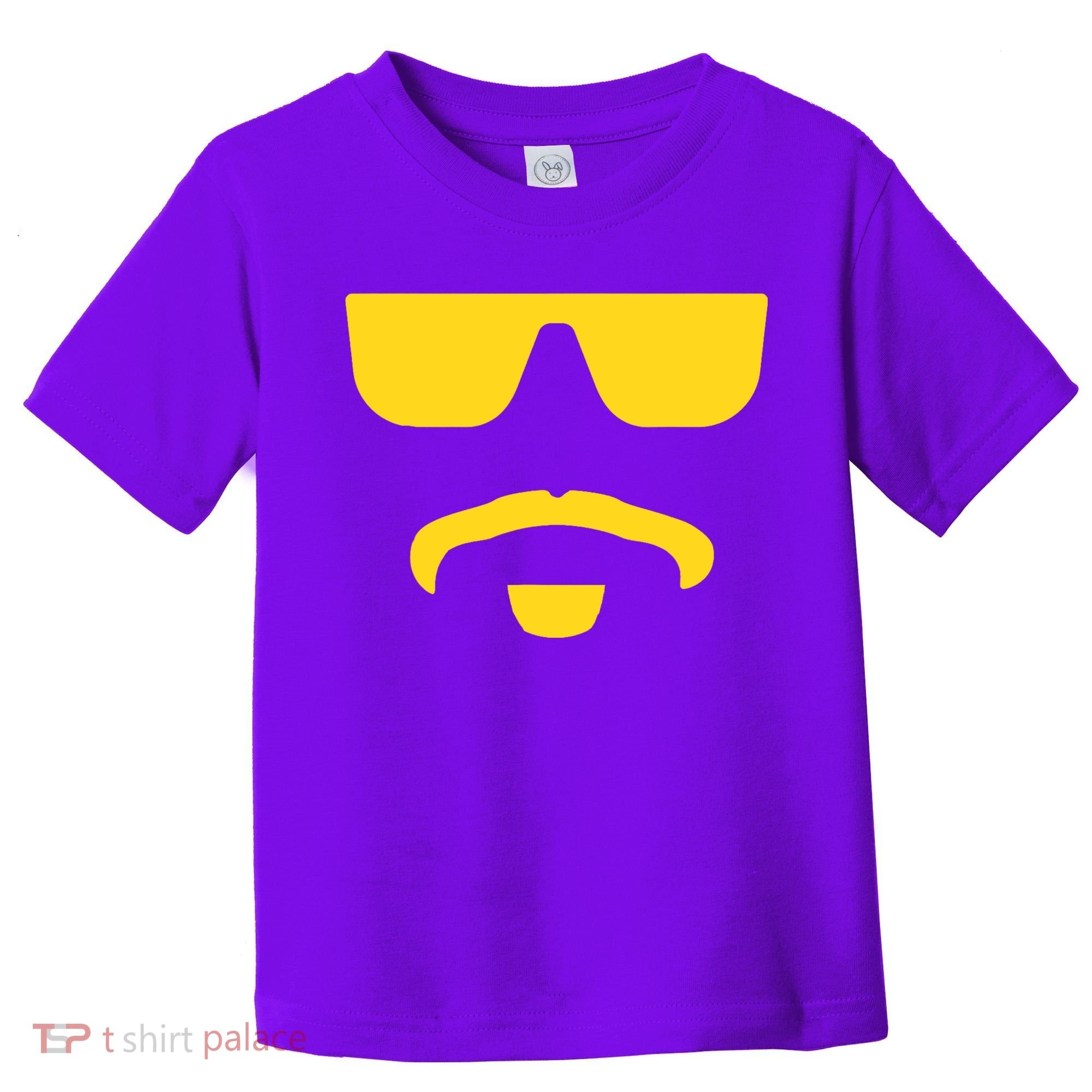 Travinski Funny Sunglasses And Goatee Meme Louisiana Toddler T-Shirt