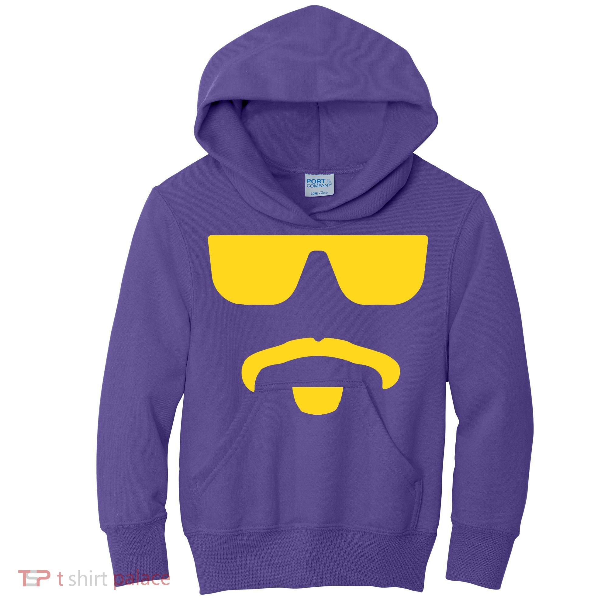 Travinski Funny Sunglasses And Goatee Meme Louisiana Kids Hoodie