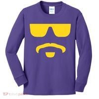 Travinski Funny Sunglasses And Goatee Meme Louisiana Kids Long Sleeve Shirt thumb 0