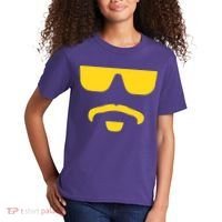 Travinski Funny Sunglasses And Goatee Meme Louisiana Kids T-Shirt thumb 2