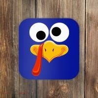 Turkey Face Thanksgiving Costume Family Outfits Matching Fun Coaster thumb 0
