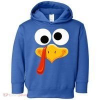 Turkey Face Thanksgiving Costume Family Outfits Matching Fun Toddler Hoodie thumb 0