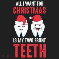 Two Front Teeth 2 Teeth Tooth Christmas My Two Front Teeth Gift Women's Sweatshirt thumb 2