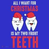 Two Front Teeth 2 Teeth Tooth Christmas My Two Front Teeth Gift Women's Tank Top thumb 5