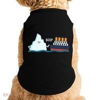 Titanic Funny Titanic And Iceberg Boop Parody For Doggie Tank thumb 0