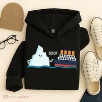 Titanic Funny Titanic And Iceberg Boop Parody For Hoodie thumb 4