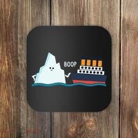 Titanic Funny Titanic And Iceberg Boop Parody For Coaster thumb 0