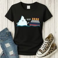 Titanic Funny Titanic And Iceberg Boop Parody For Women's T-Shirt thumb 3