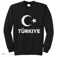 Turkish Flag Turk Bayragi Turkey Flag Turkiye Sweatshirt thumb 0