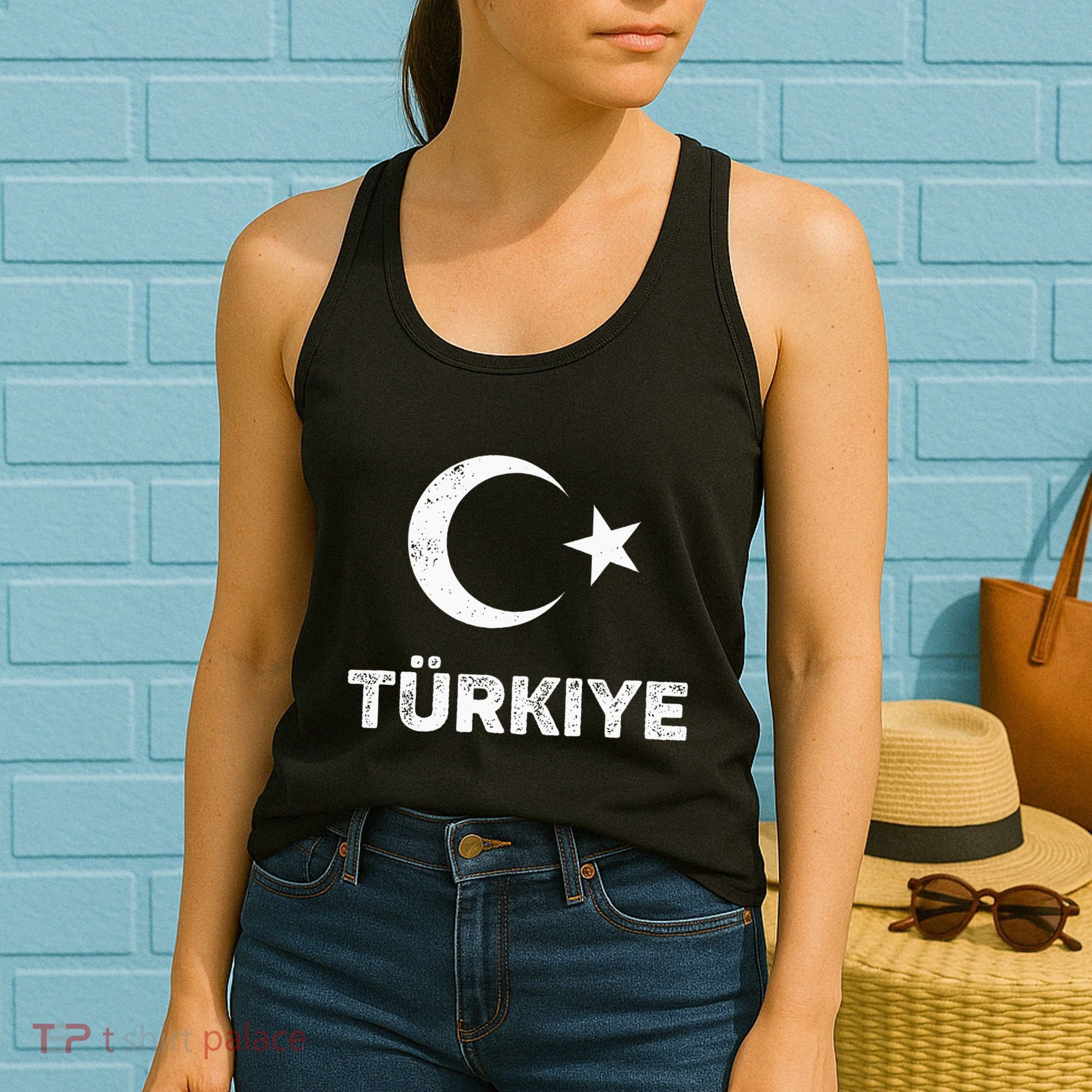 Turkish Flag Turk Bayragi Turkey Flag Turkiye Women's Tank Top