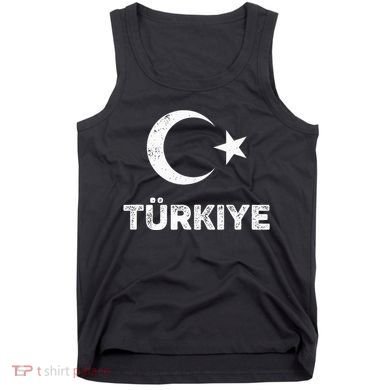 Turkish Flag Turk Bayragi Turkey Flag Turkiye Tank Top