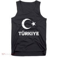 Turkish Flag Turk Bayragi Turkey Flag Turkiye Tank Top thumb 0