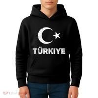 Turkish Flag Turk Bayragi Turkey Flag Turkiye Kids Hoodie thumb 4