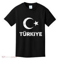 Turkish Flag Turk Bayragi Turkey Flag Turkiye Kids T-Shirt thumb 0
