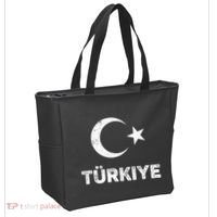 Turkish Flag Turk Bayragi Turkey Flag Turkiye Tote Bag thumb 2