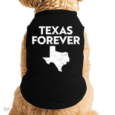 Texas Forever Texas State Doggie Tank