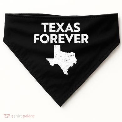 Texas Forever Texas State USA-Made Doggie Bandana